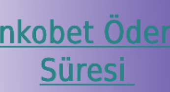 Bankobet Ödeme Süresi